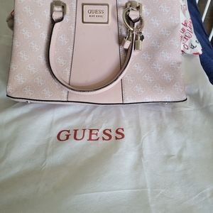 Guess pink purse